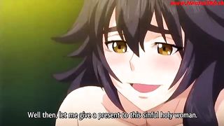 Лучший хентай в жопу ебут тентакли